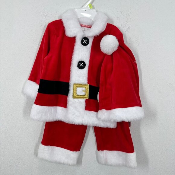 Koala Kids Santa 3 Piece Outfit Size 6-9 Months NWT Baby's First Christmas - Picture 1 of 9